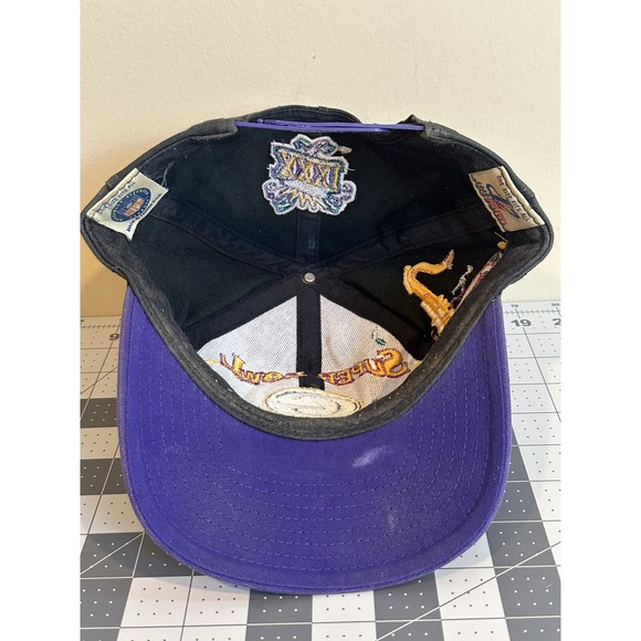 VTG Green Bay Packers Super Bowl 31 Champions Logo Athletic Snapback Hat Cap NFL - Picture 6 of 6